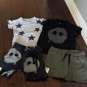 Nununu boys clothing lot size 4/5